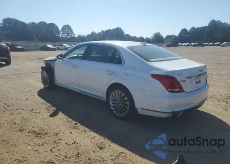 2018 Genesis G90 Premium z USA, uszkodzony, nr VIN KMHG34JA5JU042531